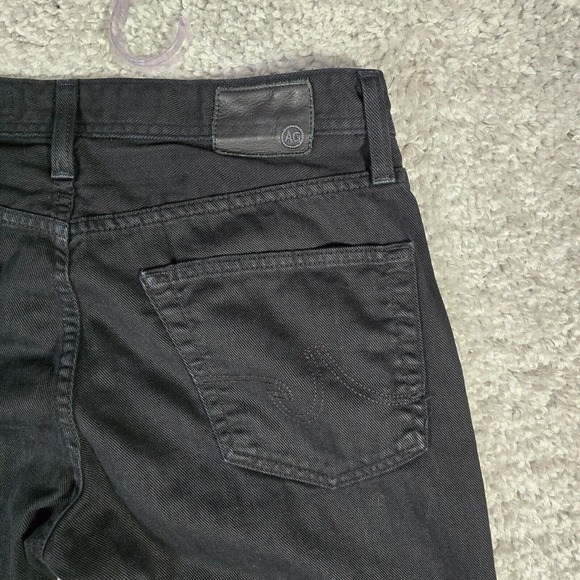 Adriano‎ Goldschmied Jeans Mens 33 (Fits 32x30) Black The Protege Straight READ - Picture 11 of 16